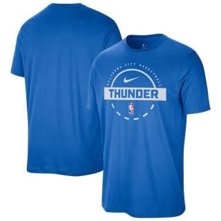 オクラホマシティサンダー Nike オーセンティック プラクティス Tシャツ - ブルー
