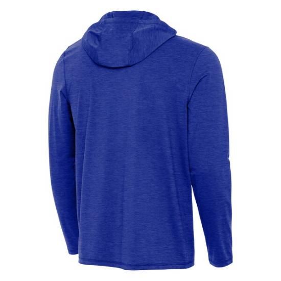 オーランドマジック アンティグア ニュー ロゴ Tidy クォーター-ジップ パーカー - ヘザー  イメージ3