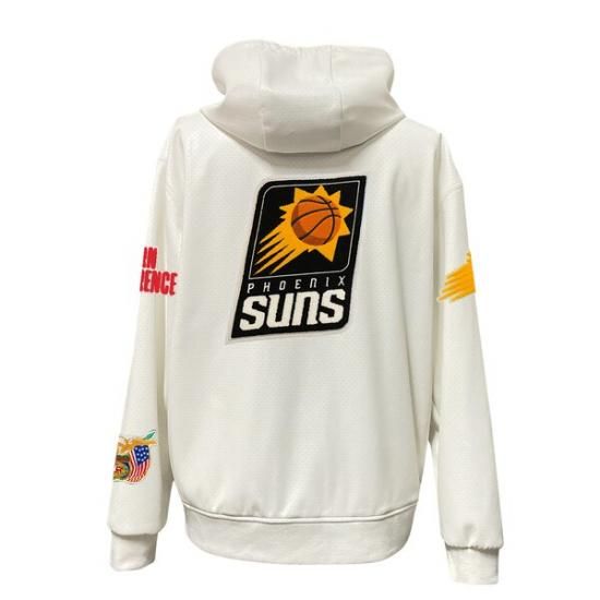 フェニックスサンズ Jeff Hamilトゥーn Vegan レザー フル-ジップ パーカー - ホ イメージ3