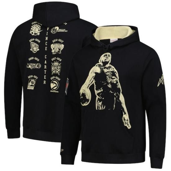 ヴィンス・カーター トロントラプターズ NBA 殿堂入り 2024 フリース プルオーバー パーカー イメージ1