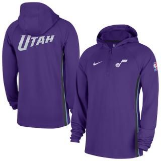 ユタジャズ Nike オーセンティック オンコート ゾーン クォーター-ジップ ドライフィット パー サムネイル