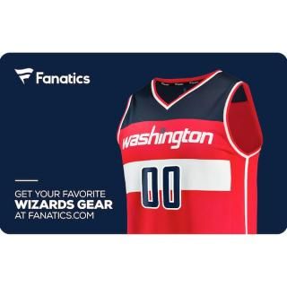 ワシントンウィザーズ ファナティクス eギフト カード ($10 - $500) サムネイル