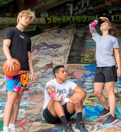 POINT3Sen2 x POINT3 Shooter LT Compression Sleeve Asphalt Legend