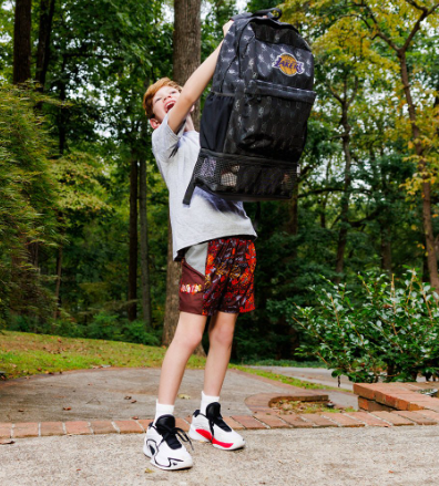 POINT3MEMPHIS GRIZZLIES - NBA SCHOOL LOCKER BACKPACK ᡼12