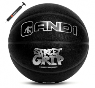 AND1  Street Grip Premium Composite Leather Basketball  ֥å  7 ͥ