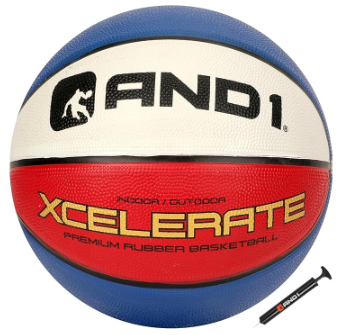 AND1 Xcelerate Rubber Basketball å/ۥ磻/֥롼 7 ᡼