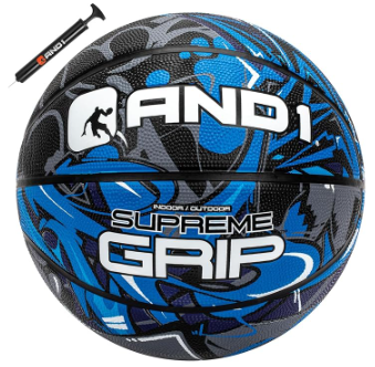 AND1 Supreme Grip Rubber Basketball ֥롼/֥å  7   ᡼