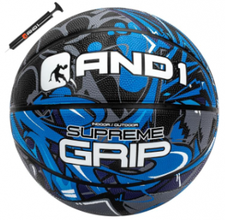 AND1 Supreme Grip Rubber Basketball ֥롼/֥å  7   ͥ