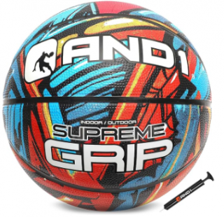 AND1 Supreme Grip Rubber Basketball ֥롼/å  7   ͥ