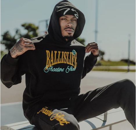 ballislife Hunt Oversized Hoodie ᡼3