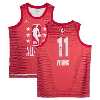 トレイ・ヤング アトランタホークス 直筆サイン入り ファナティクス オーセンティック レッド Nik サムネイル