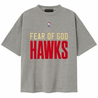 アトランタホークス Fear オブ ゴーd x NBA ユニセックス 90s Tシャツ - ヘザー  サムネイル