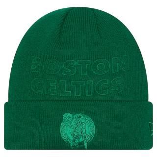 ボストンセルティックス ニューエラ(New Era) トーナル 折り返し ニット帽 - ケリー・グリ サムネイル