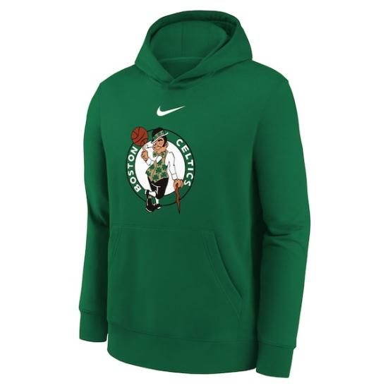 ボストンセルティックス Nike ユース 2025/26 クラブ フリース パーカー - ケリー・グ イメージ2