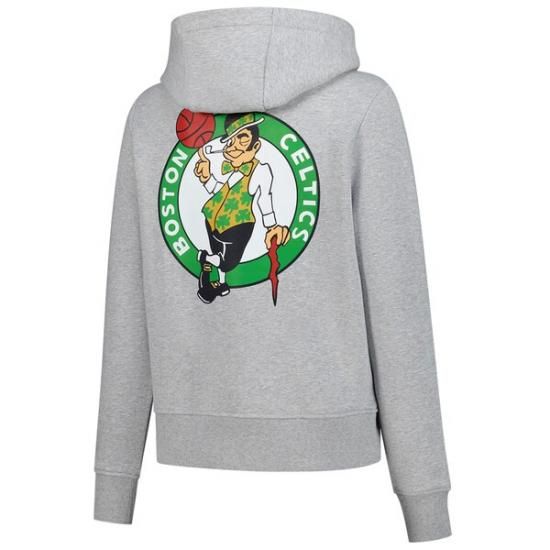 ボストンセルティックス Lole レディース アイコン プルオーバー パーカー - グレー イメージ3