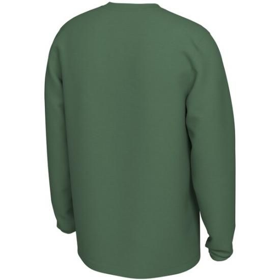 ボストンセルティックス Nike オーセンティック ロングスリーブ プラクティス Tシャツ - ケリ イメージ3