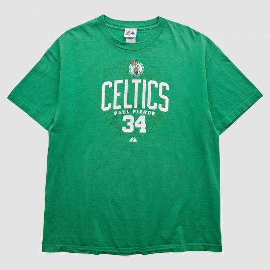 ボストンセルティックス マジェスティック 2000s Tシャツ - グリーン - XL バイ ファナ イメージ1