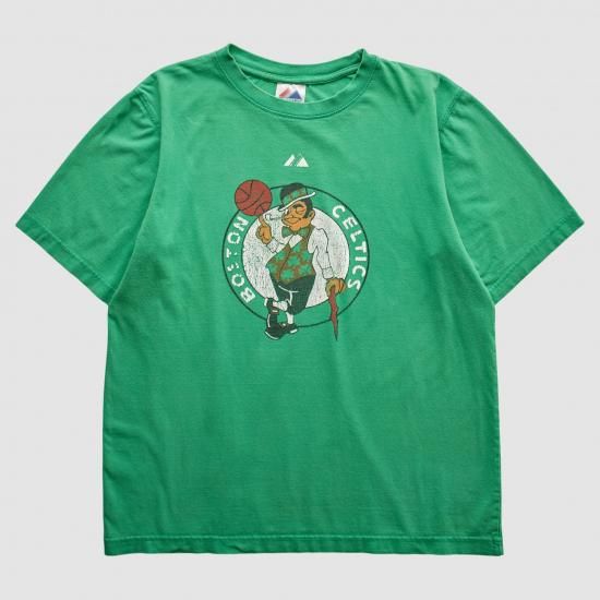 ボストンセルティックス マジェスティック 2000s Tシャツ - グリーン - S バイ ファナテ イメージ1