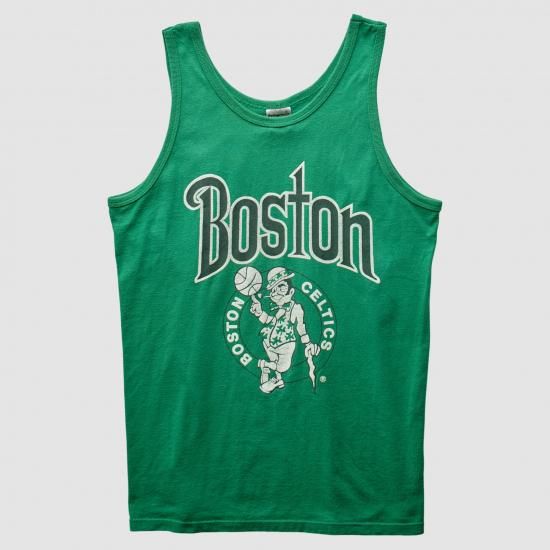ボストンセルティックス スイングスター 90s タンクトップ - グリーン - XS バイ ファナテ イメージ1