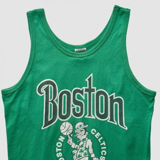ボストンセルティックス スイングスター 90s タンクトップ - グリーン - XS バイ ファナテ イメージ3
