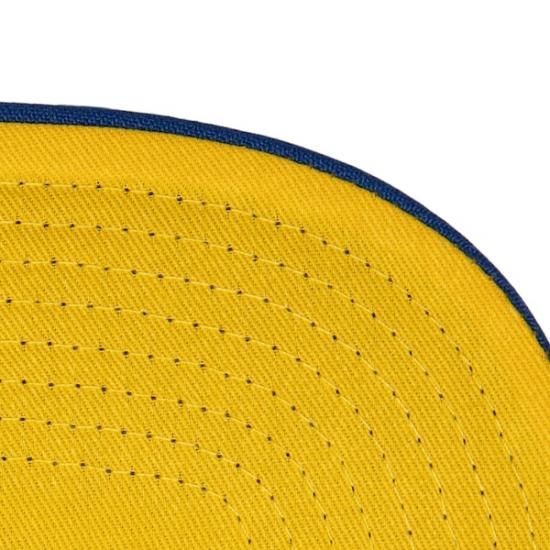 シカゴブルズ ミッチェル&ネス コア V スナップバック ハット - ホワイト/ブルー イメージ5