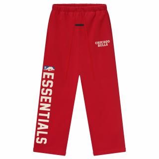 シカゴブルズ Fear オブ ゴーd x NBA ユニセックス ラウンジ スウェットパンツ - レッ サムネイル