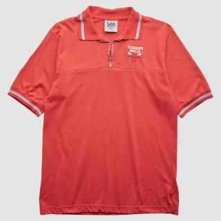 シカゴブルズ Lee アパレル 90s 1/4 ジップ Tシャツ - レッド - M バイ ファナテ サムネイル