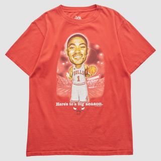 シカゴブルズ 2010s Tシャツ - レッド - XS バイ ファナティクス リアル ヴィンテージ サムネイル