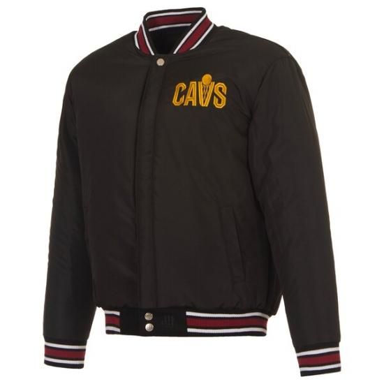 クリーブランドキャバリアーズ JH デザイン リバーシブル ウール フル-Snap ジャケット -  イメージ3