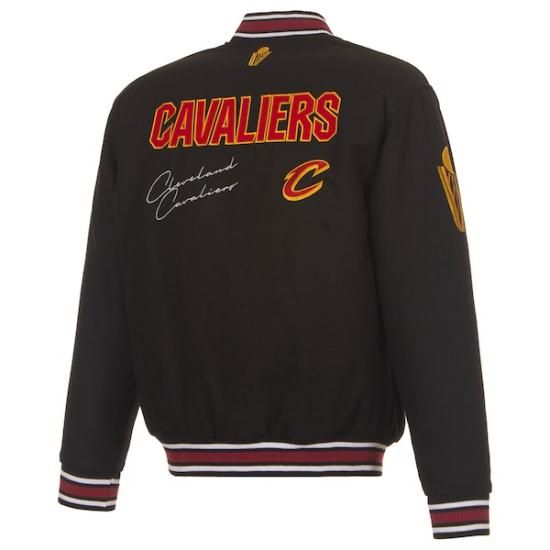 クリーブランドキャバリアーズ JH デザイン リバーシブル ウール フル-Snap ジャケット -  イメージ4