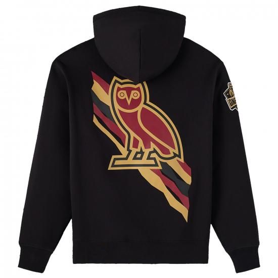 クリーブランドキャバリアーズ OVO x NBA フリース パーカー - ブラック イメージ2