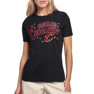 クリーブランドキャバリアーズ スターター レディース ファイヤーworks Tシャツ - ブラック サムネイル