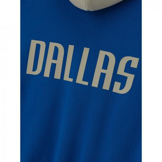 ダラスマーベリックス Fear オブ ゴーd x NBA ユニセックス スポーツ パーカー - ブル イメージ4