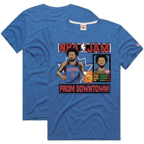 Cade Cunningham デトロイトピストンズ Homage ユニセックス NBA Jam ト イメージ1
