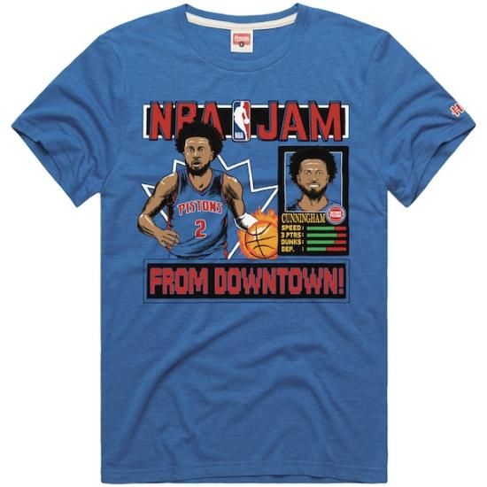 Cade Cunningham デトロイトピストンズ Homage ユニセックス NBA Jam ト イメージ2