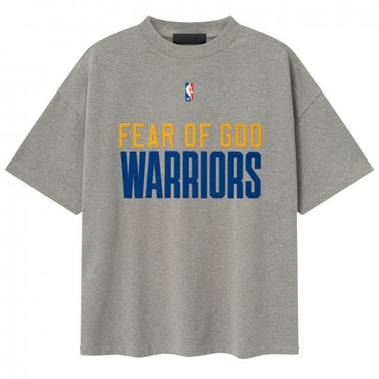 ゴールデンステイトウォリアーズ Fear オブ ゴーd x NBA ユニセックス 90s Tシャツ  イメージ1