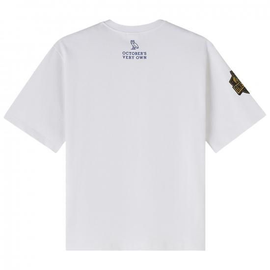 ゴールデンステイトウォリアーズ OVO x NBA Heavyweight Tシャツ - ホワイト イメージ2