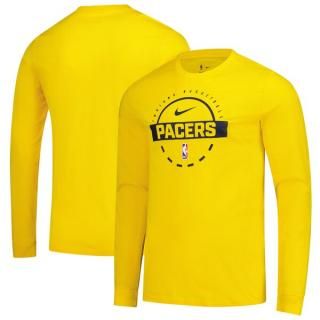 インディアナペイサーズ Nike オーセンティック ロングスリーブ プラクティス Tシャツ - ゴー サムネイル