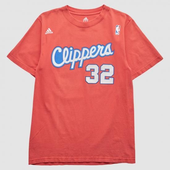 ロサンゼルスクリッパーズ Adidas 2010s Tシャツ - レッド - S バイ ファナティク イメージ1