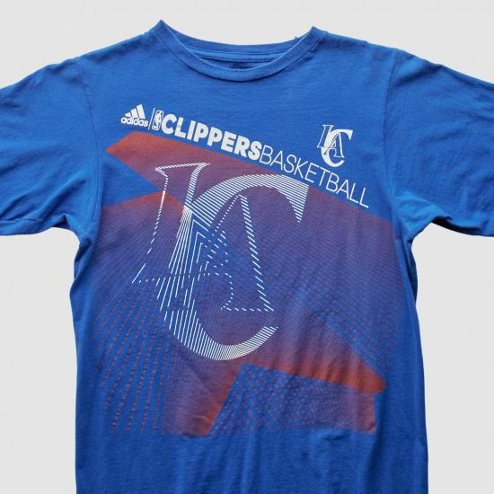 ロサンゼルスクリッパーズ Adidas 2010s Tシャツ - ブルー - S バイ ファナティク イメージ2