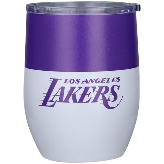 ロサンゼルス・レイカーズ 16オンス(473ml) カラーブロック ステンレス スティール Curv イメージ2