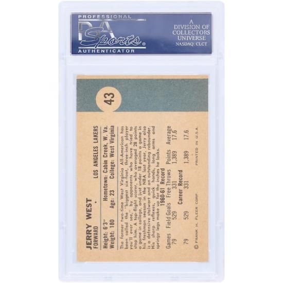 ꡼ 󥼥륹쥤 1961 ե꡼ #43 PSA ƥ ᡼2