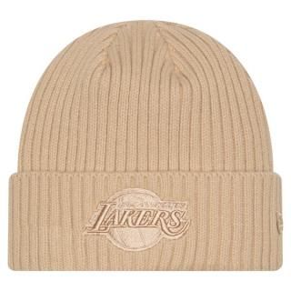 ロサンゼルス・レイカーズ ニューエラ(New Era) カラー パック 折り返し ニット帽 - タン サムネイル