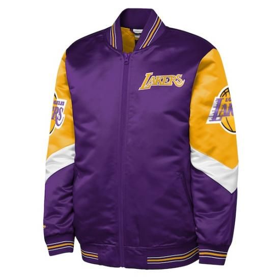 ロサンゼルス・レイカーズ ミッチェル&ネス ユース ひざ掛け It Back Heavyweight イメージ2