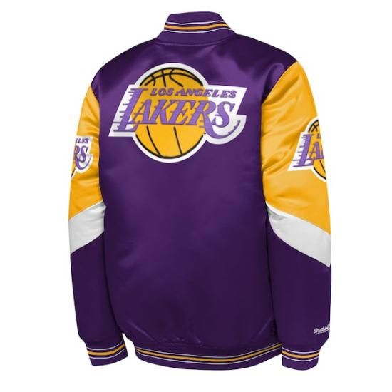 ロサンゼルス・レイカーズ ミッチェル&ネス ユース ひざ掛け It Back Heavyweight イメージ3