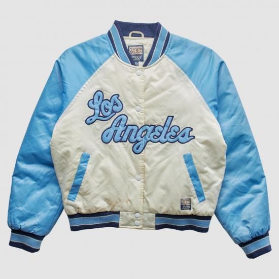 ロサンゼルス・レイカーズ ハードウッドクラシックス 2000s フル Snap ジャケット - ホワ イメージ1