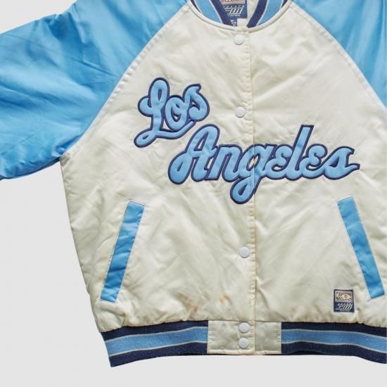 ロサンゼルス・レイカーズ ハードウッドクラシックス 2000s フル Snap ジャケット - ホワ イメージ4