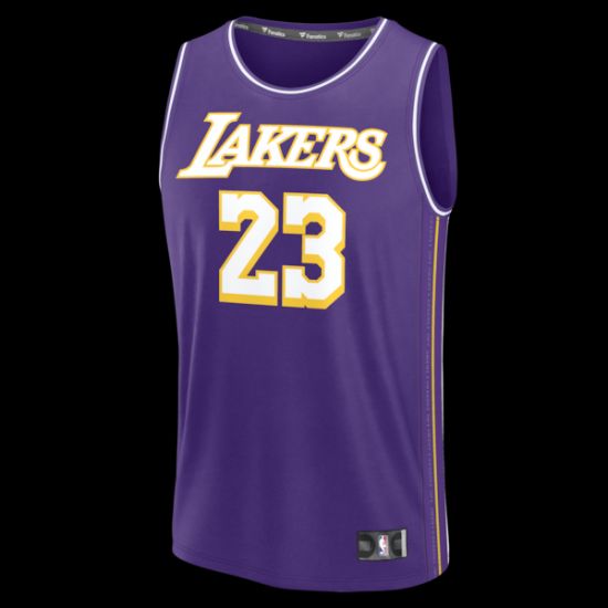 レブロン ジェームズ ロサンゼルス・レイカーズ ファナティクス ファスト ブレーク ジャージー -  イメージ2