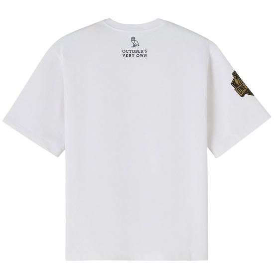 ロサンゼルス・レイカーズ OVO x NBA Heavyweight Tシャツ - ホワイト イメージ2