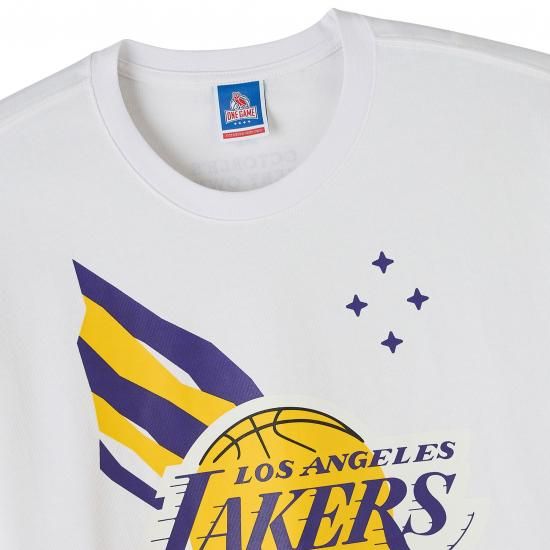 ロサンゼルス・レイカーズ OVO x NBA Heavyweight Tシャツ - ホワイト イメージ4